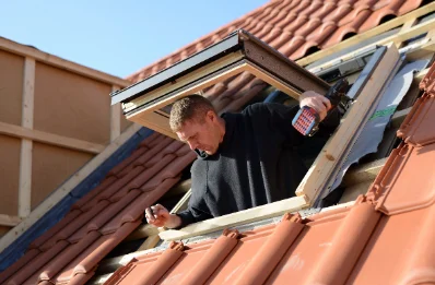 Pose de fenêtres de toit Velux à Glanon
